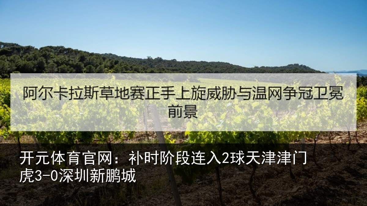 开元体育官网：补时阶段连入2球天津津门虎3-0深圳新鹏城