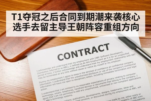 esports contract negotiation